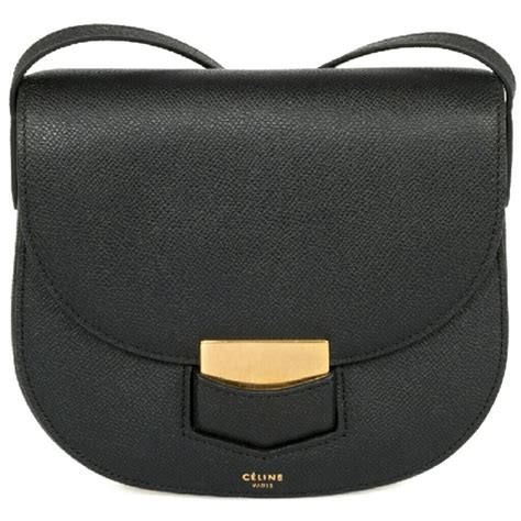 celine trotteur small black|Celine.